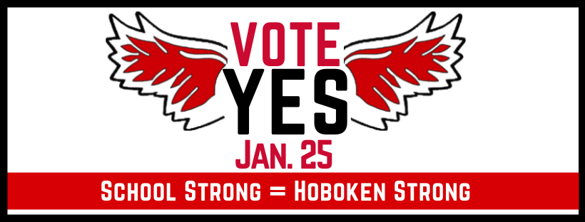 Graphic that urges voters to vote 'Yes' on Jan. 25